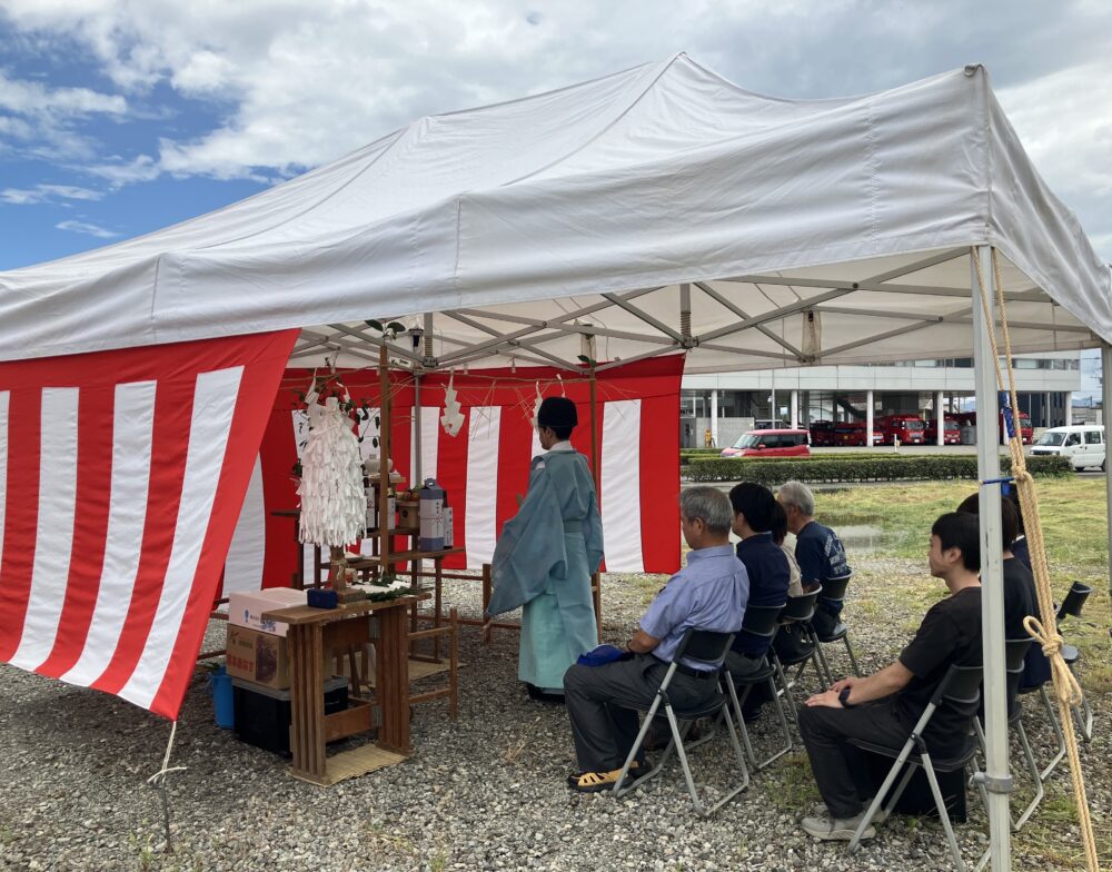 建築レポート（Y様・地鎮祭）